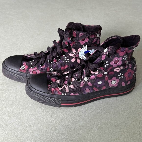 Converse All Star Autumn Flowers High Top Sneakers ASO Luna Lovegood - Picture 10 of 15